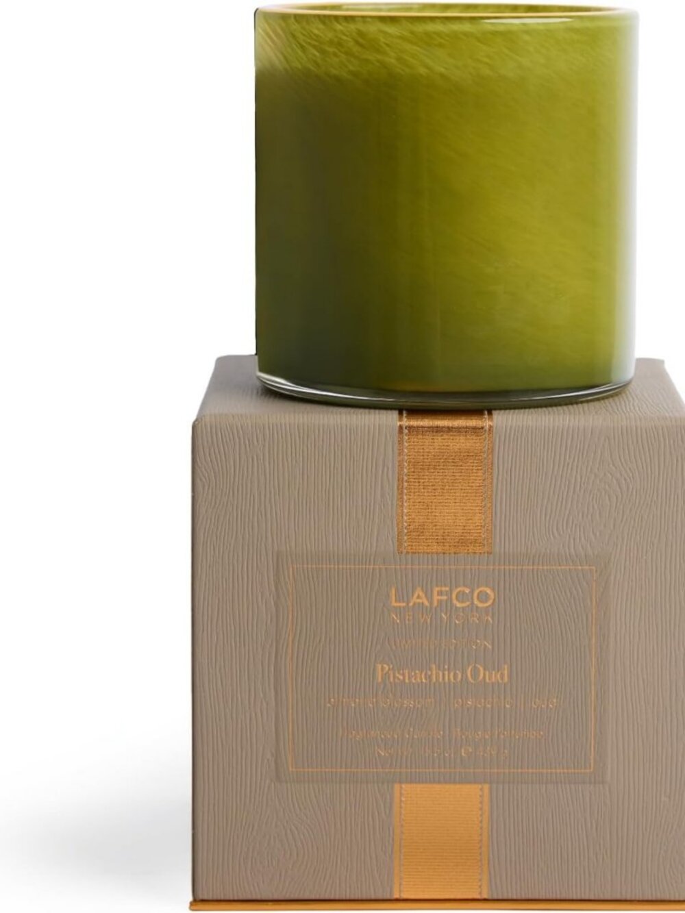 Fall Scented Candle - Pistachio Oud, 15.5 oz, Cozy Home Decor, Aromatherapy